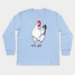 Chicken Kids Long Sleeve T-Shirt